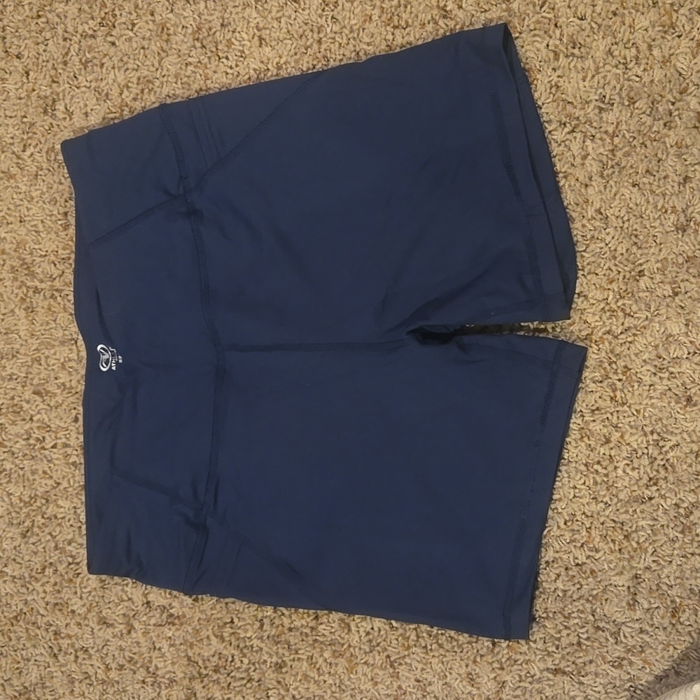 Athletic works navy shorts